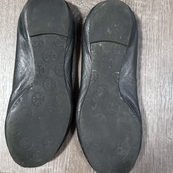 TORY BURCH FLATS LEATHER - Picture 2 of 4